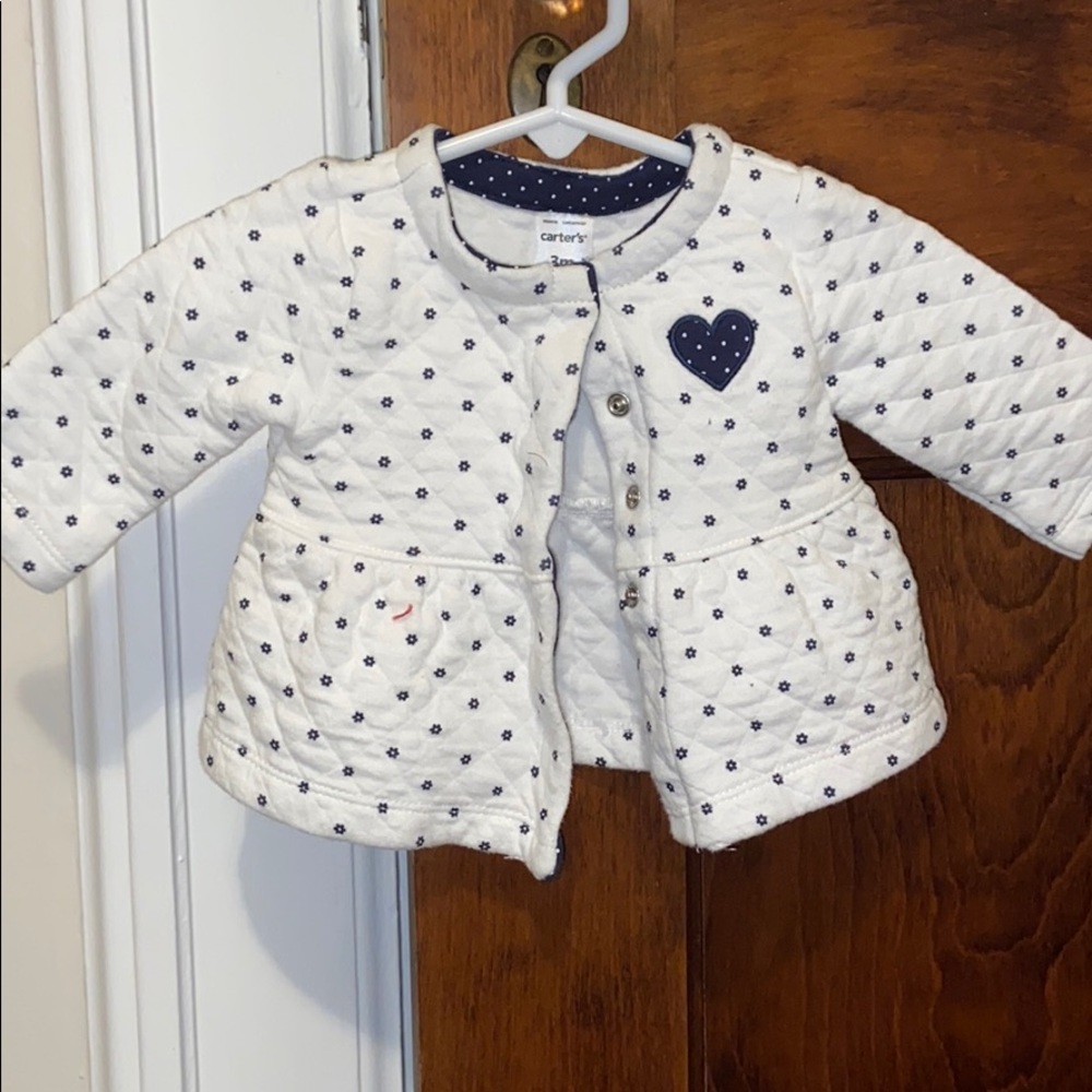 Nautical quilted jacket